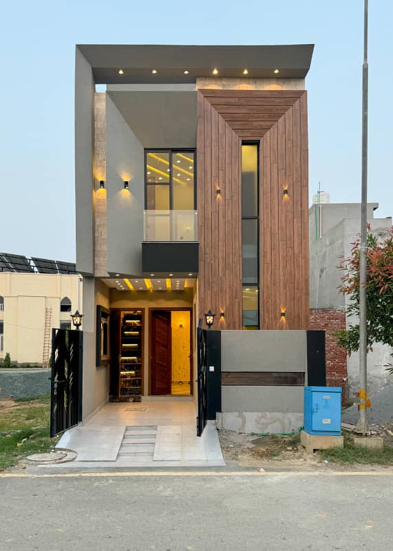 3 Marla Modern Elevation Double Storey House is for Sale in Kabir Town E Block 0