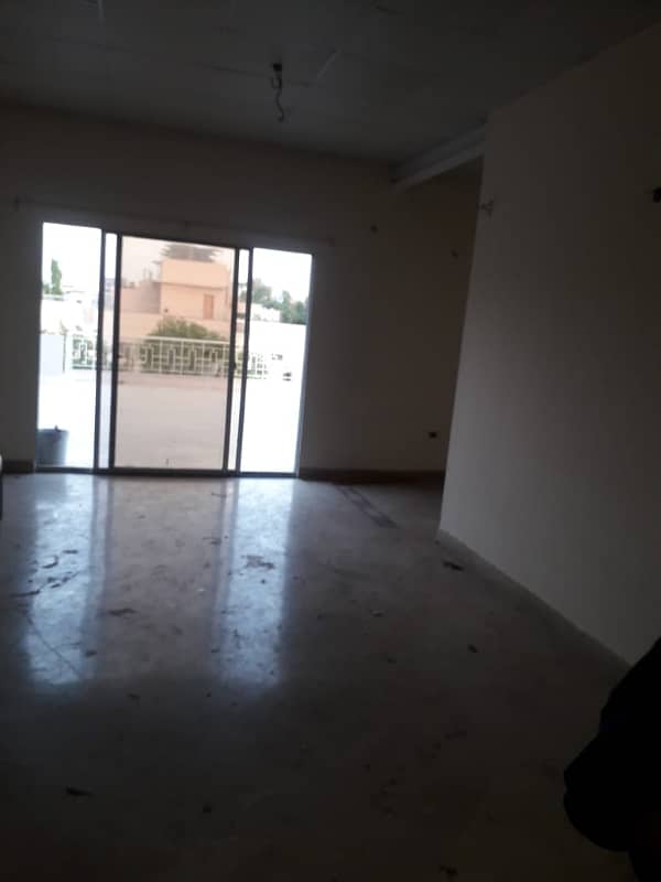 three bed dd 1st floor portion for rent in johar 2