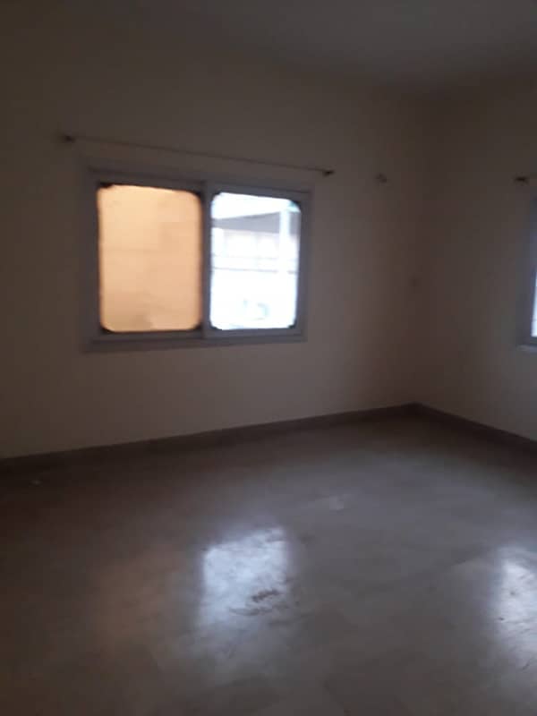 three bed dd 1st floor portion for rent in johar 4