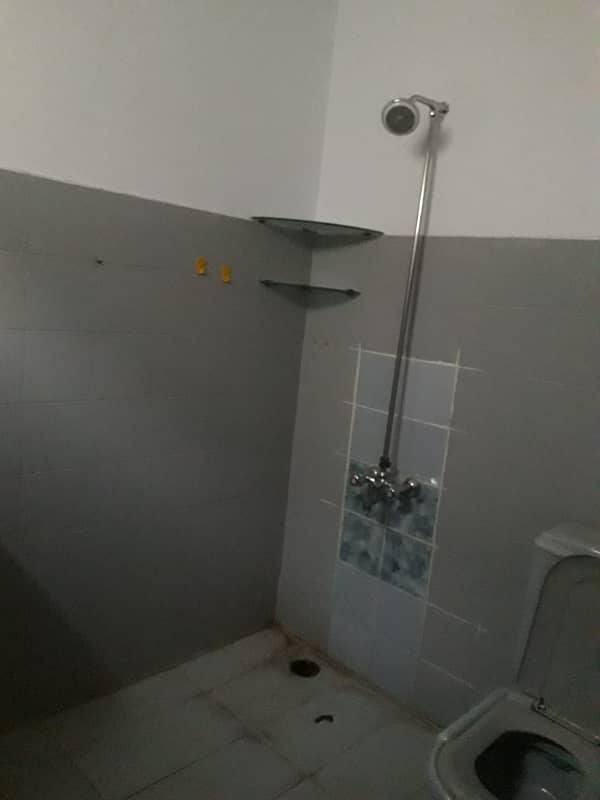 three bed dd 1st floor portion for rent in johar 9