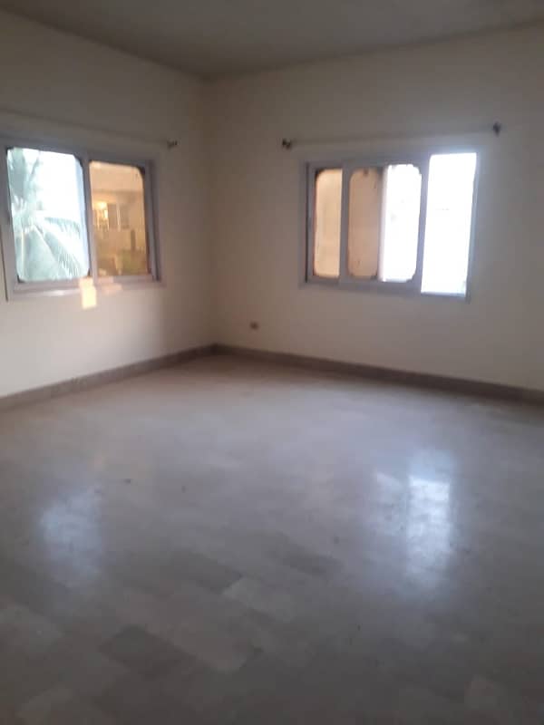 three bed dd 1st floor portion for rent in johar 10