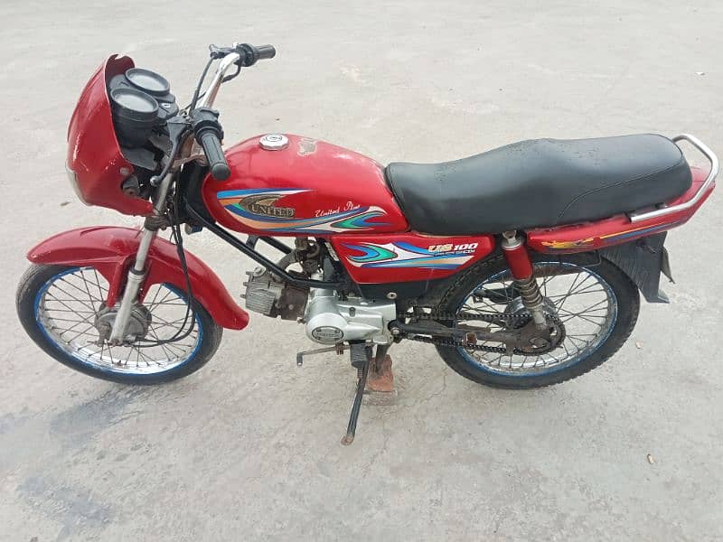 United 100cc Modal 2017 B Color Red 4