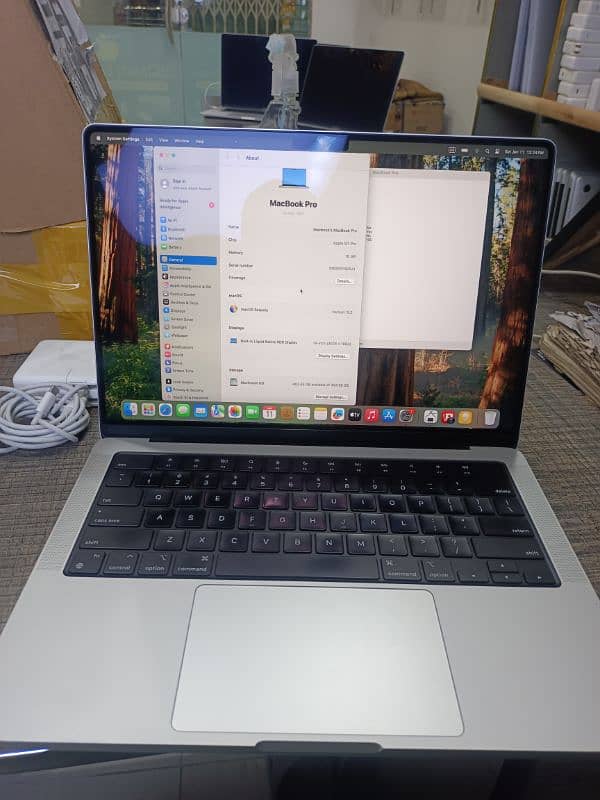 45 UNITS AVAILABLE MACBOOK PRO M1 2021 14 INCH 16GB RAM 512G SSD 12