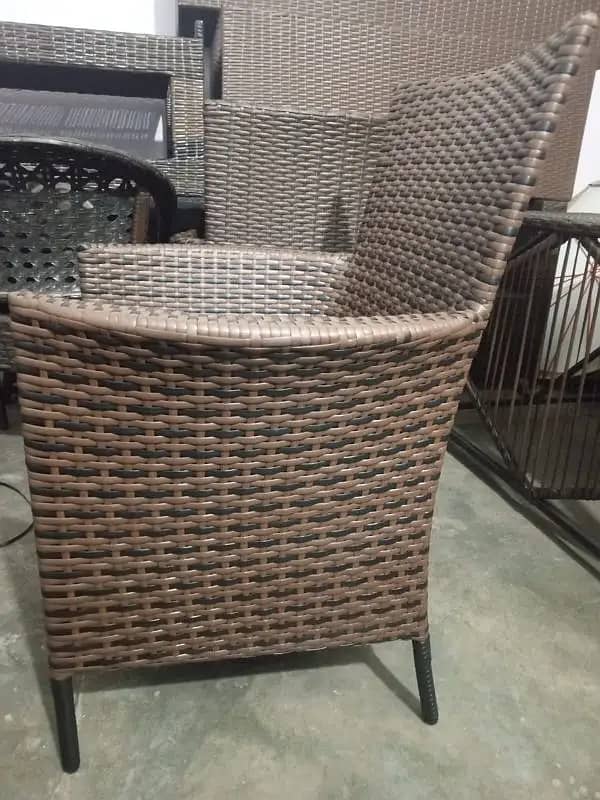 UPVC Garden Chairs/Lawn Chairs/rattan chairs/restaurant furniture 1