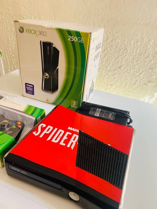 XBOX 360 (JTAG JAILBREAK) {SPIDER MAN EDITION} LIMITED BOX ALL ASSESOR 1