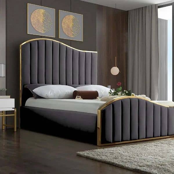 double bed | wooden bed | Turkish bed 2