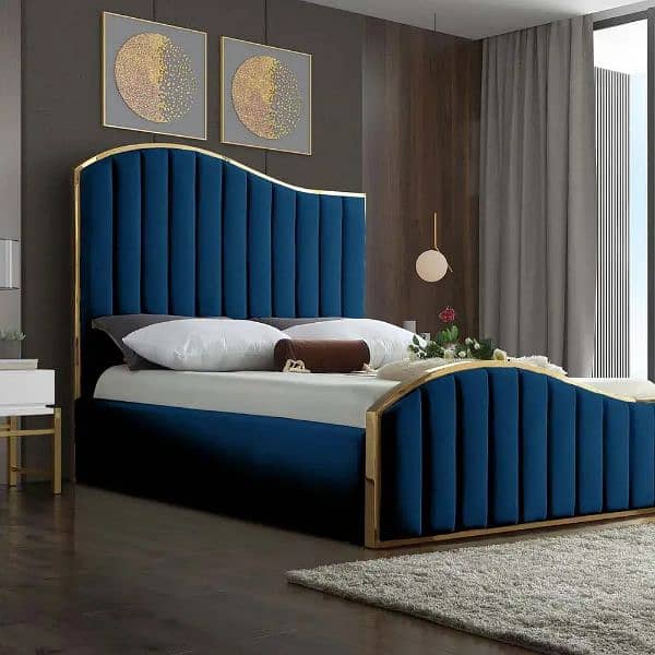 double bed | wooden bed | Turkish bed 5