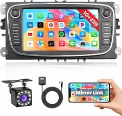 MONDEO MK4 ANDROID 12 CAR LCD 7" SCREEN GPS WIFI RADIO CAMERA