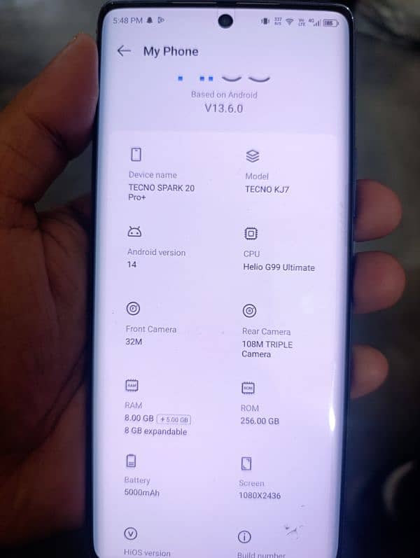 tecno spark 20 pro plus 10/10 6