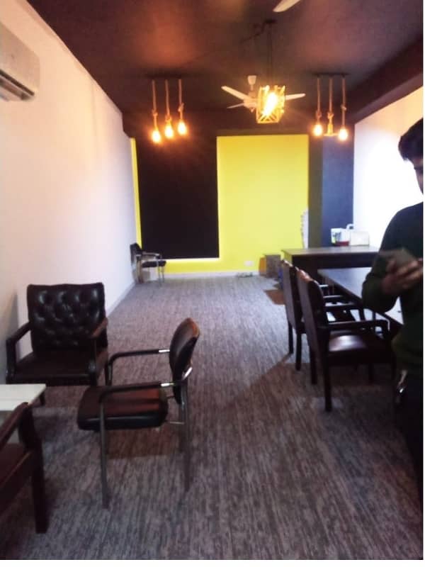 Area 560 square Feet Brand New Corporation Office Available For Rent in Gulberg 3 Lahore 1