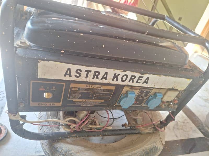 3KW Astra Korea Used Generator for sale 7