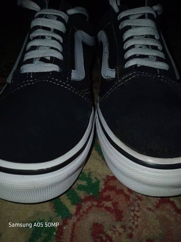 Black original |Vans of the wall shoes 1