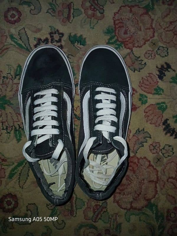 Black original |Vans of the wall shoes 2