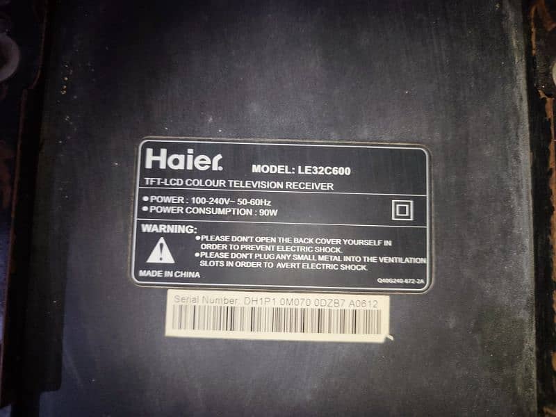 Haier 32 inch led TV 5