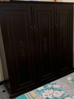 wooden cupboard