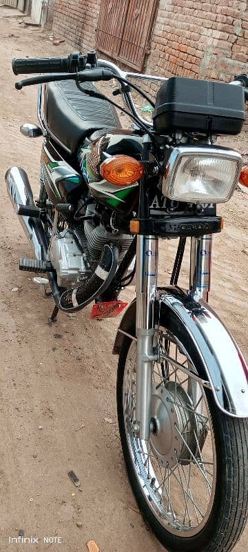 Honda CG125 all Punjab number 4