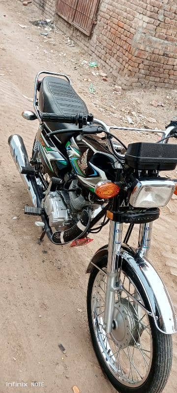 Honda CG125 all Punjab number 7