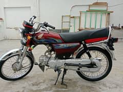 Honda cd 70 2024 model with genuine condition