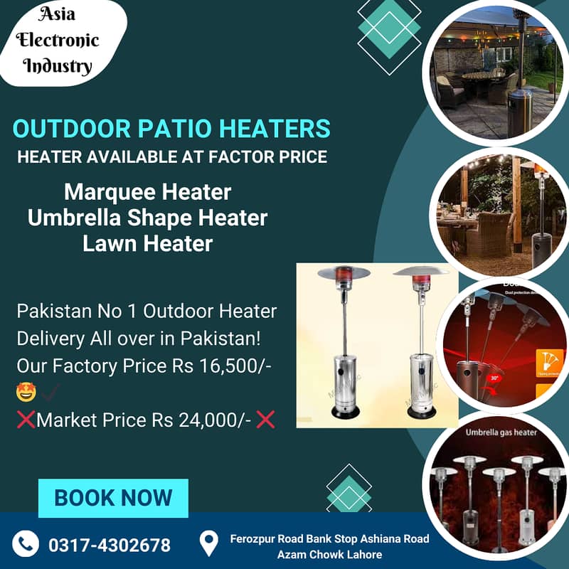 Outdoor patio heater/umbrella heater/outdoor heater/ Factory Rates av 1