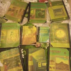 6th class full course Punjab textbook and Oxford