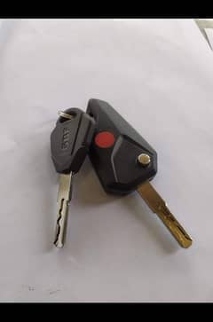 3 piece Lock set CD70 computer key with Extra key for motorcycle