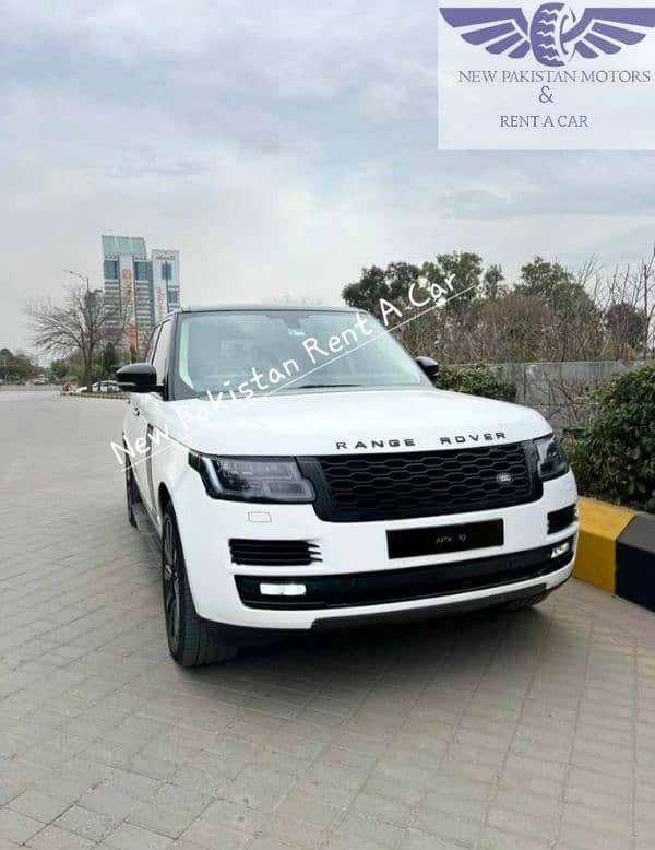 Range Rover for rent in islamabad S Class, Prado, C Class, Civic, BRV 2