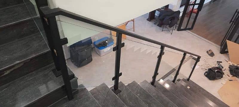 Glass Railing / Stair glass railing /Glass stair railing/Terrace glass 12