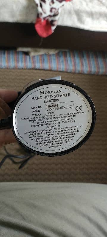 Hand Held Steamer MORPLAN E8-47099 1