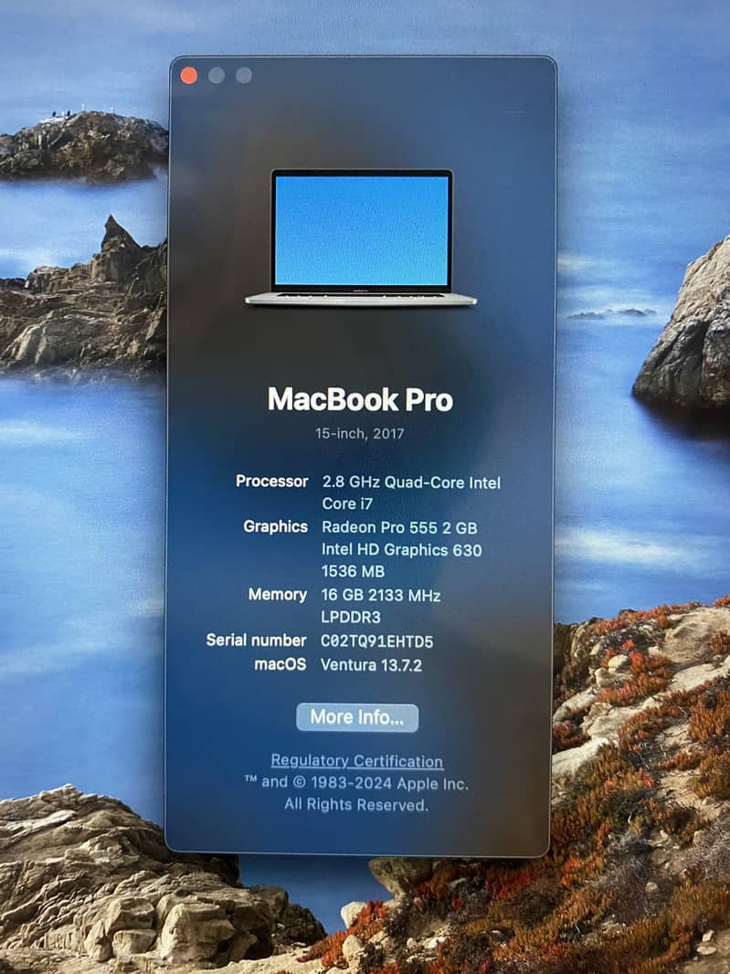 Mackbook Pro 15” (16Gb Ram | 4Gb Graphics) 5