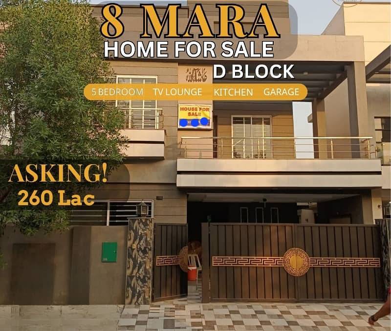 8 Marla Brand New House For Sale In Bahria Orchard Lahore 0