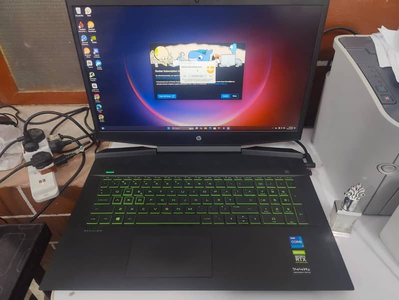 HP Pavilion Gaming Laptop Model: 17-cd2012nq 1