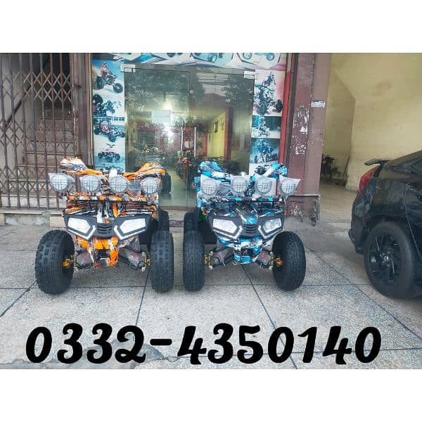 150cc Brand New Atv Quad 4 Wheels Bikes Delivery In All Pakistan 0