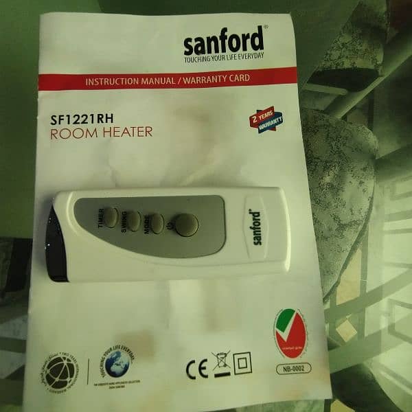 Stanford Room Heater Remote Control 10