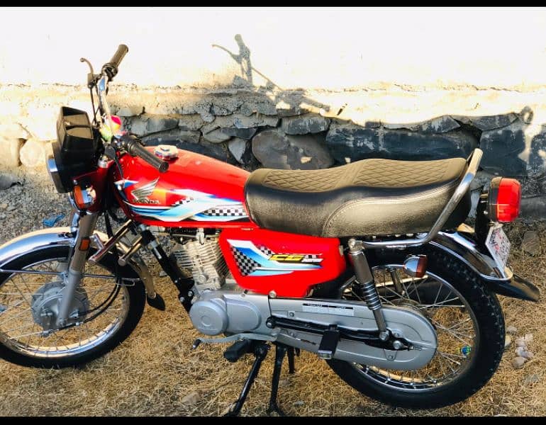 Honda125 2024 urgently sale .  new Condition 2