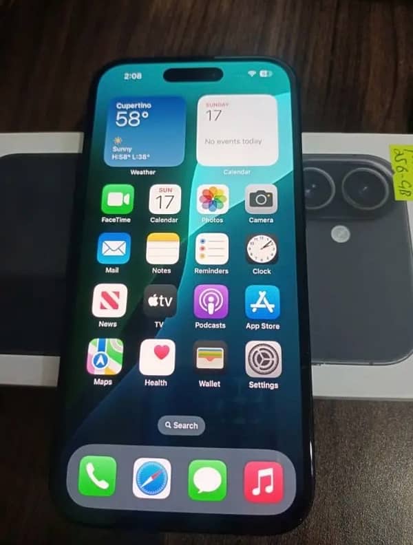 iphone 16 256 GB Non PTA 0