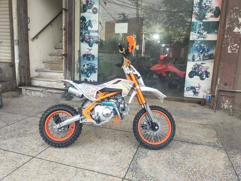 Brand New 124cc Mini Dirt Bikes & Atv Quad Bikes Delivery In All Pak 3