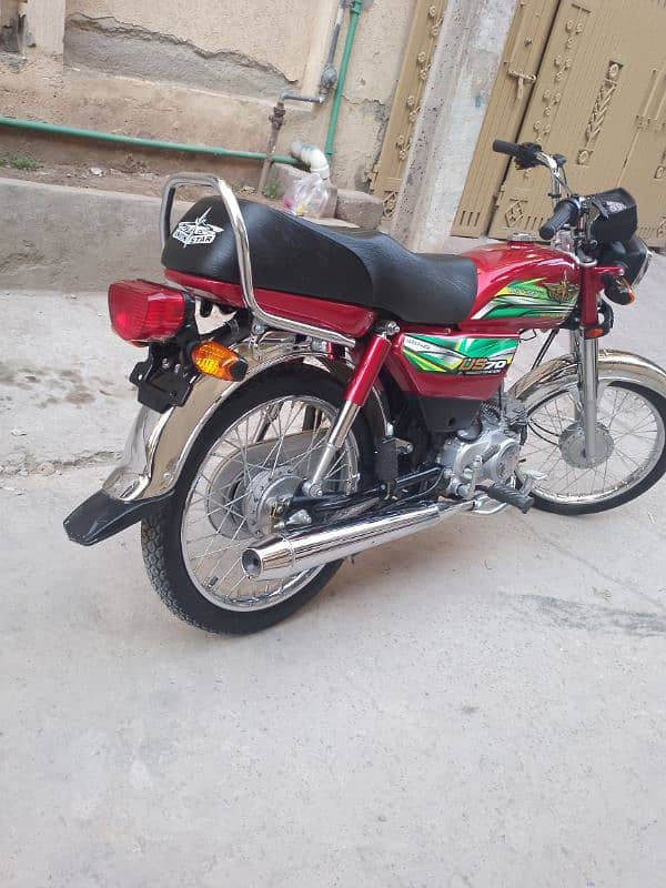 union star bike for sale 70cc in good condition 0