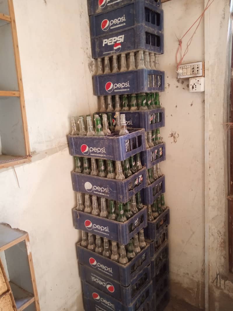 Pepsi bottles 0