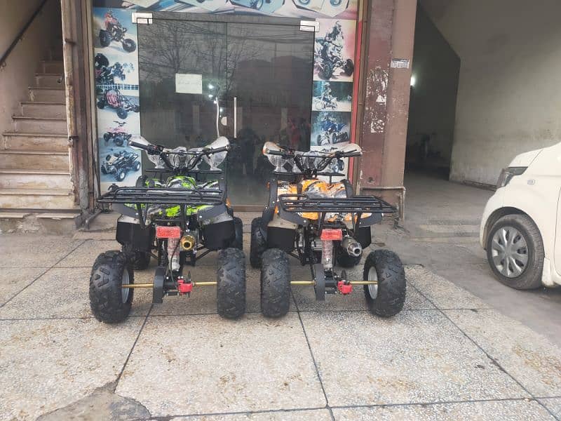 125cc Reverse Gear Atv Quad 4 Wheels Bikes Delivery In All Pakistan 1