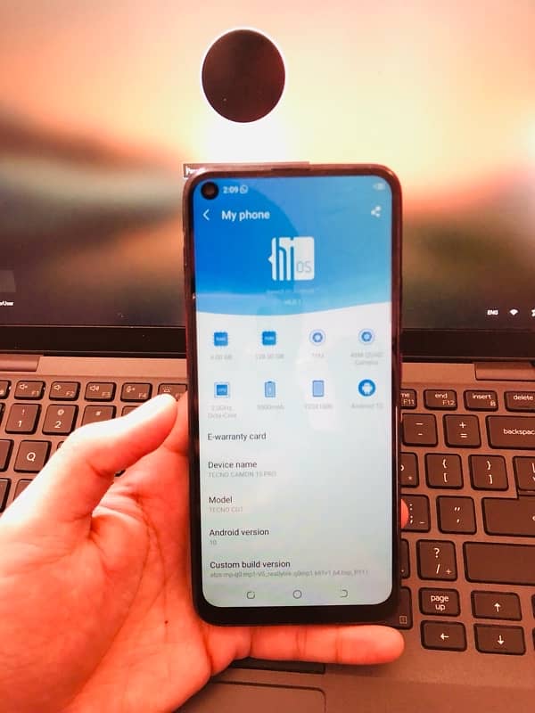 tecno camon 15pro 4/128gb with box 3
