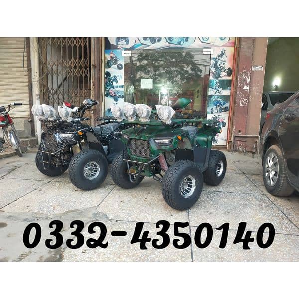 Brand New 150cc Audi Style Atv Quad Bikes Delivery In All Pakistan 0