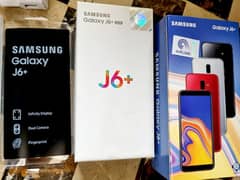 Samsung J6 + Plus 9.8/10 Used Full Box Accessories Perfect Working J6+