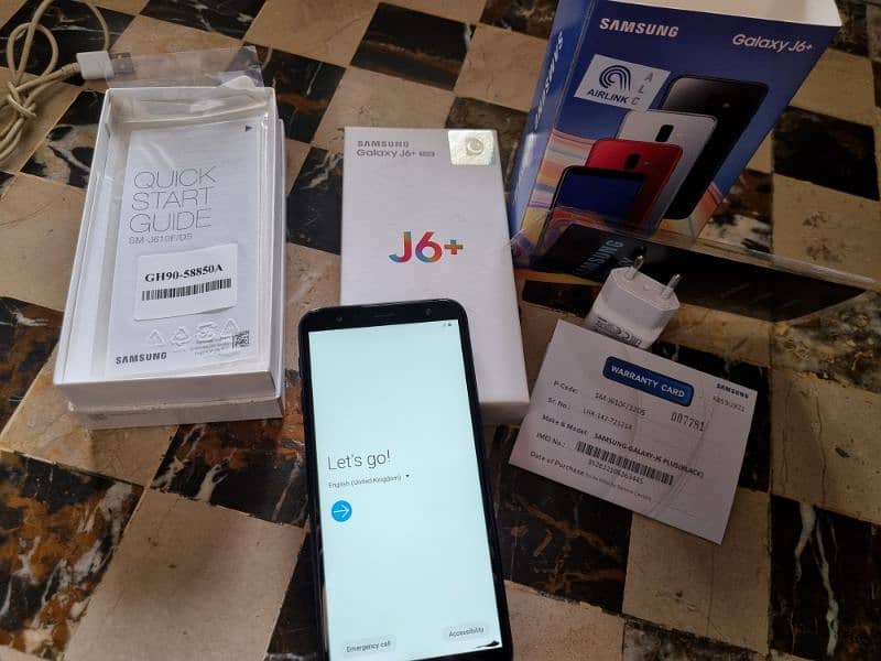 Samsung J6 + Plus 9.8/10 Used Full Box Accessories Perfect Working J6+ 4