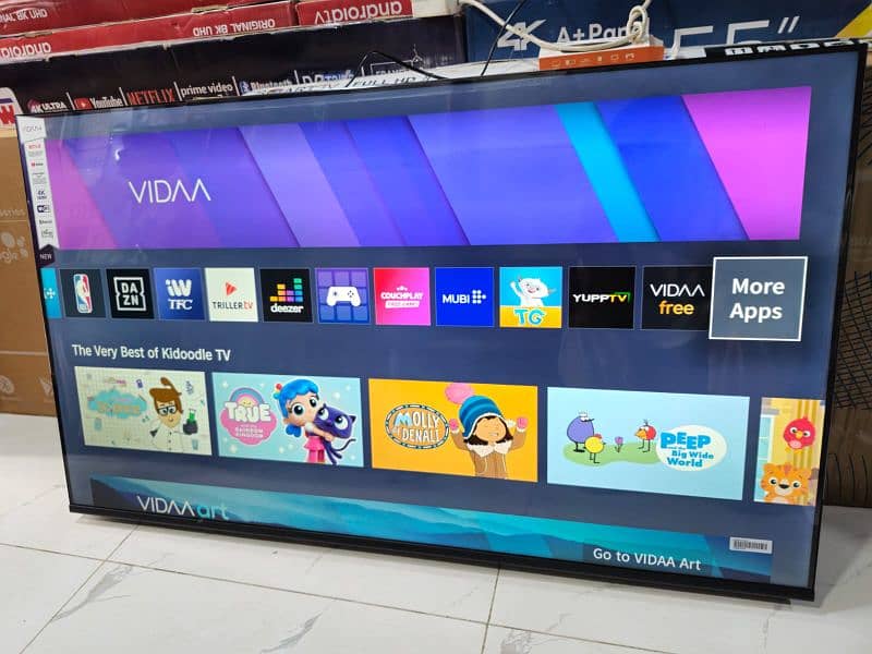 55" Samsung Andriod smart new model led tv 1