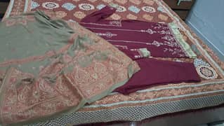 Stuffed khadar with fancy shawl