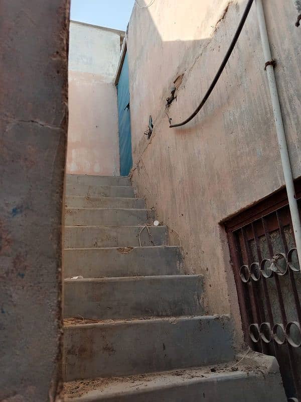 Double Story House For sale (shah nawaz bhutto Colony) 10