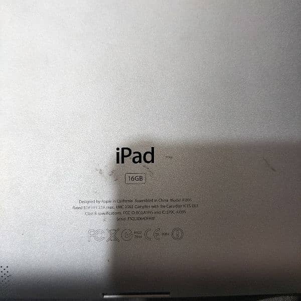 IPad Model A1395 1