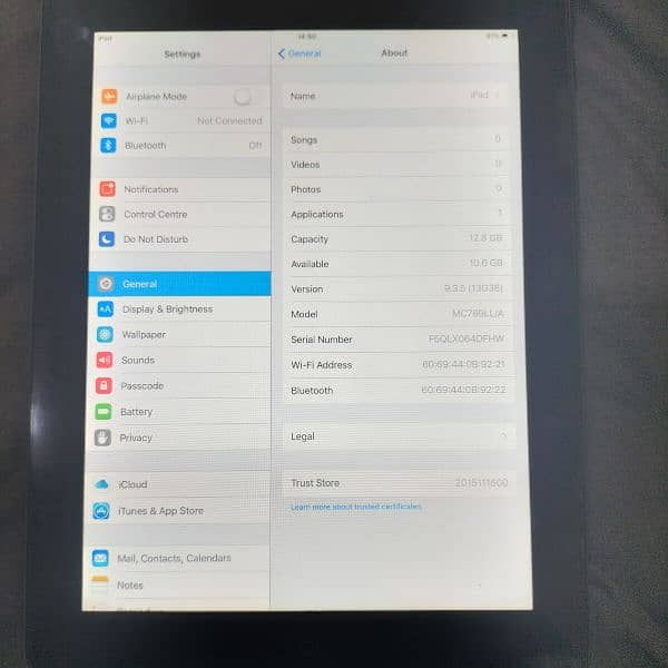 IPad Model A1395 5