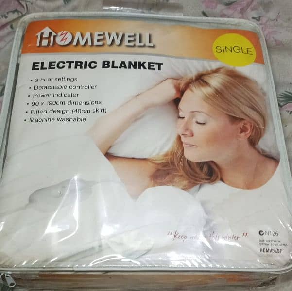 IMPORTED ELECTRIC HEATING BLANKET BED WARMER HEATING PAD 0