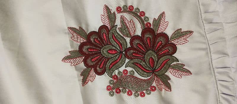 embroided KT phillow covers 1